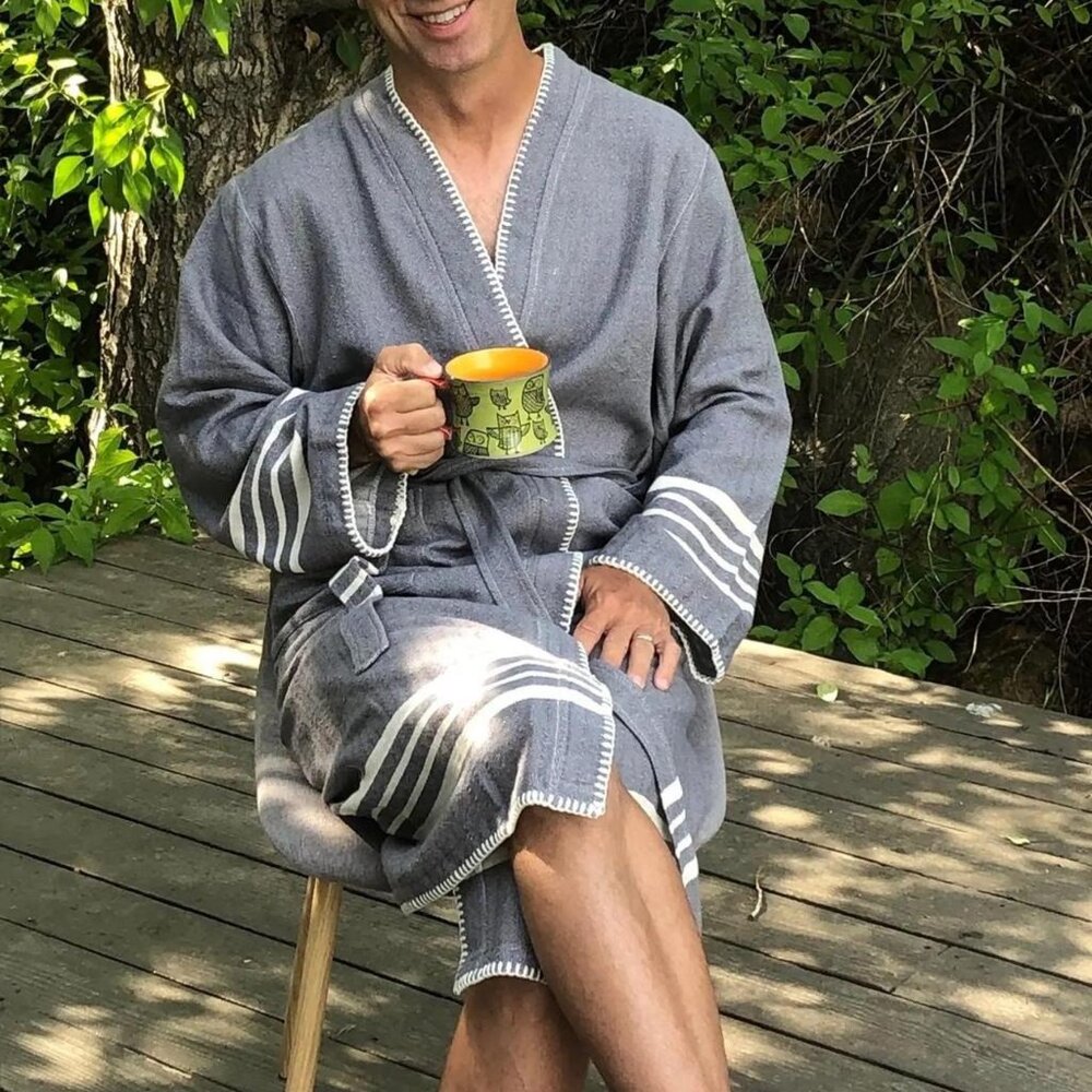 Mandalina Luxe His/Hers Bathrobe Small